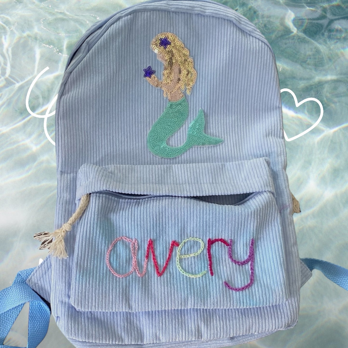 Custom backpack (Name Only)