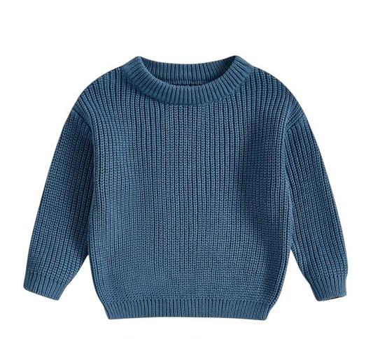 Steel Blue Sweater (Name Only)