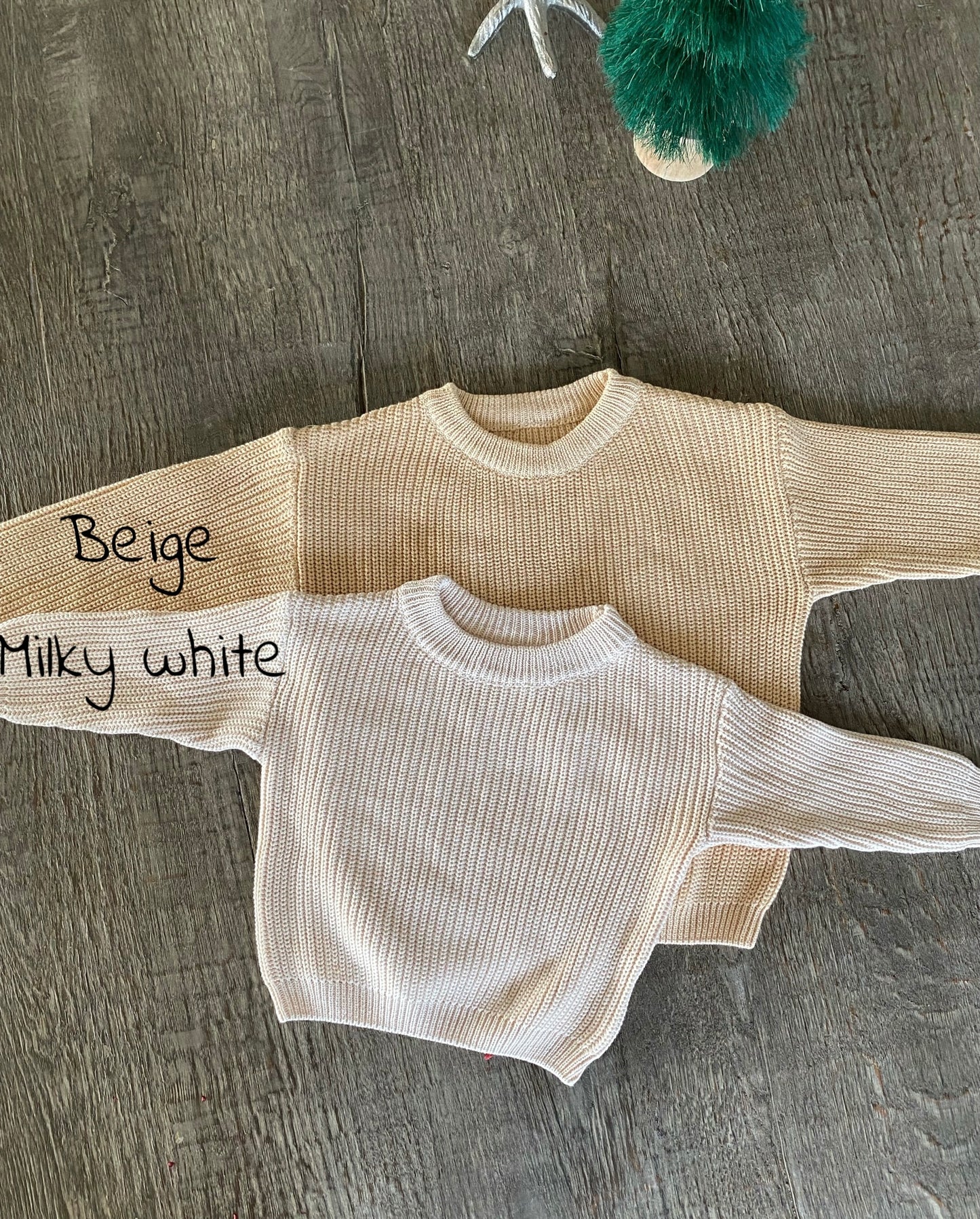 Milky White Sweater (Name Only)