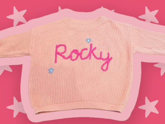 Pink Knit Sweater (Name Only)